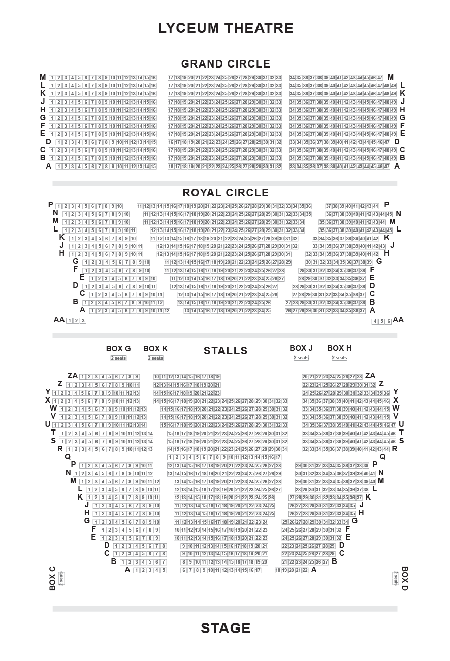 Apollo Victoria London Seating Chart