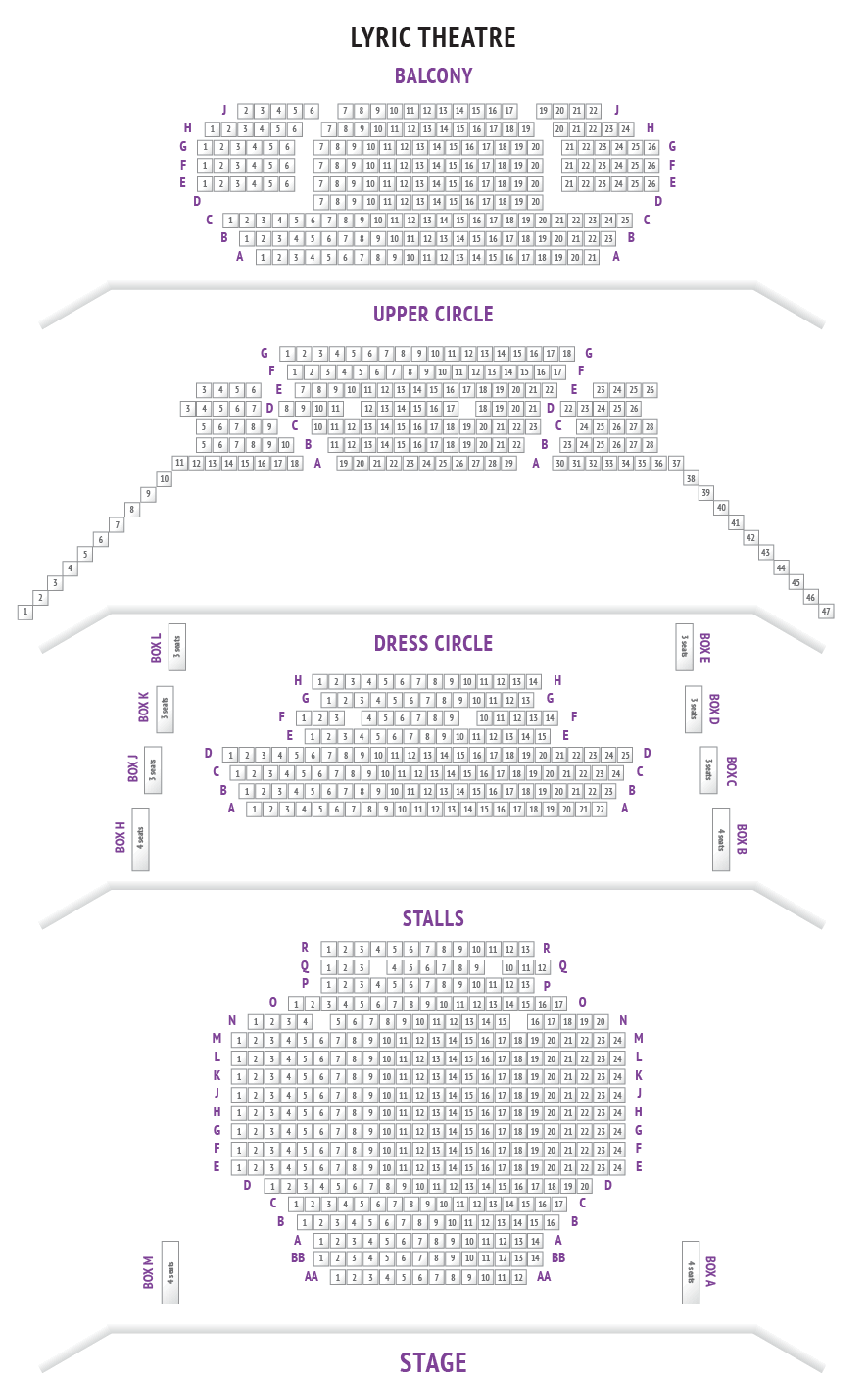 Garrick Theater London Seating Chart