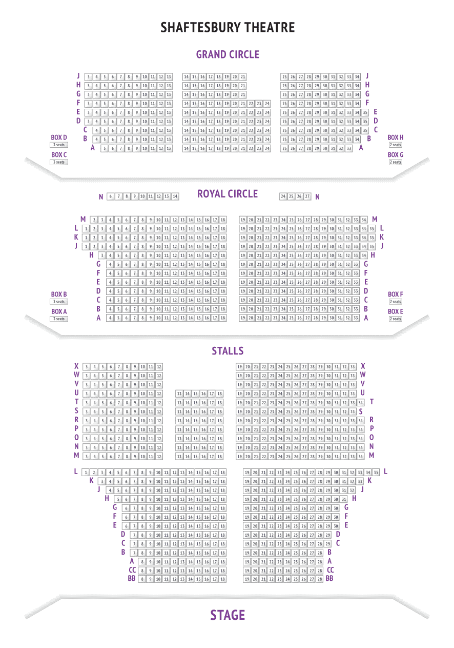 Motown The Musical Seating Chart