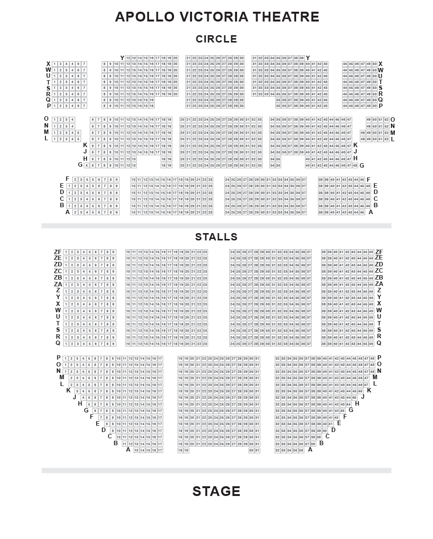 Apollo Theater Nyc Seating Chart